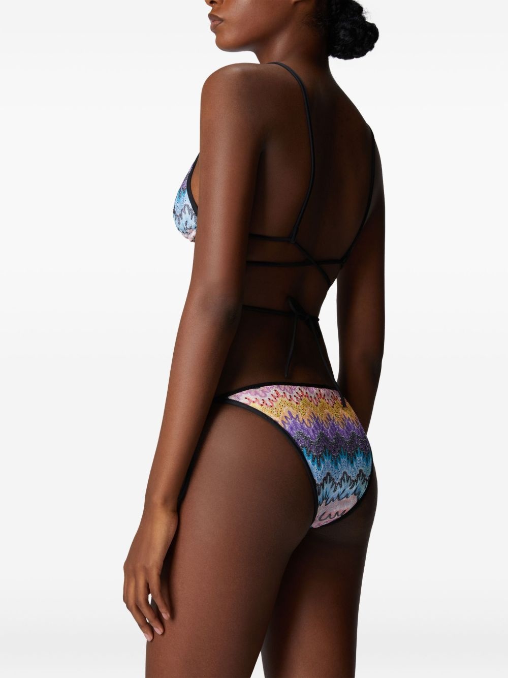 zigzag-pattern bikini - 4