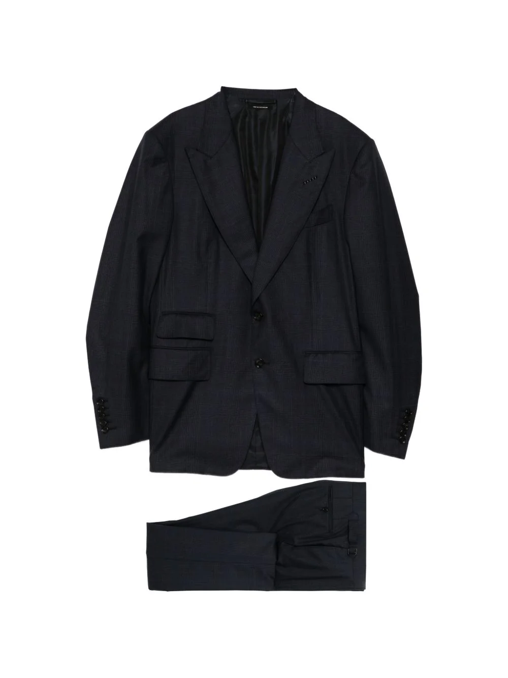 notched lapel suit - 1
