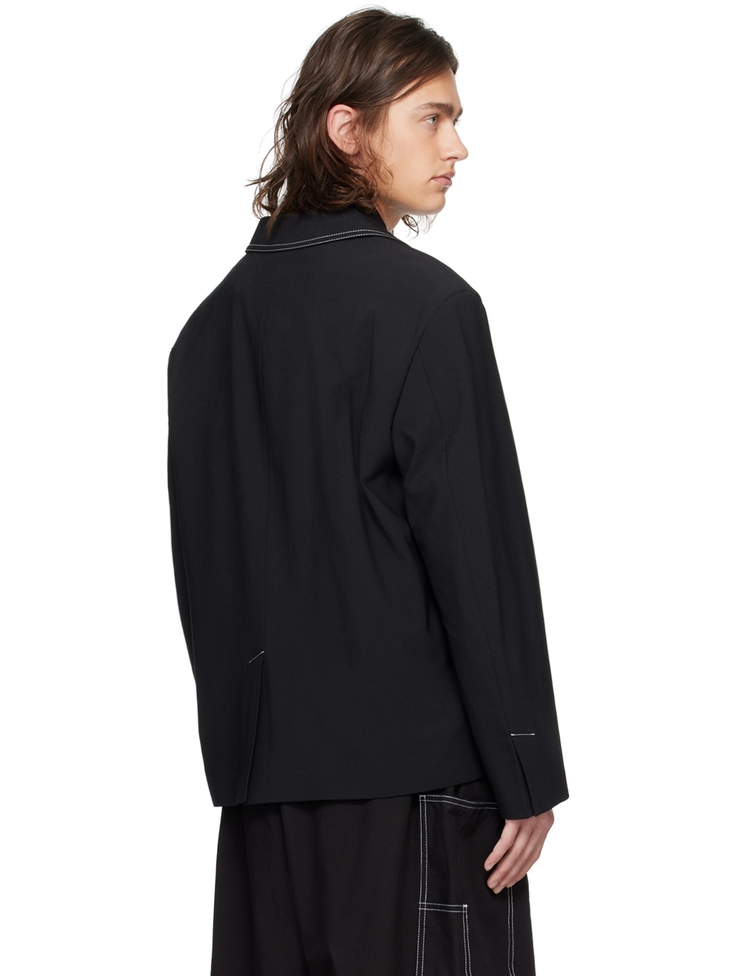 Black Utility Jacket - 3