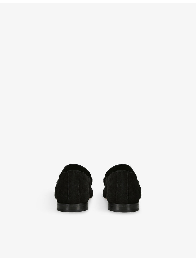The Row Suede Mocassin Shoes outlook