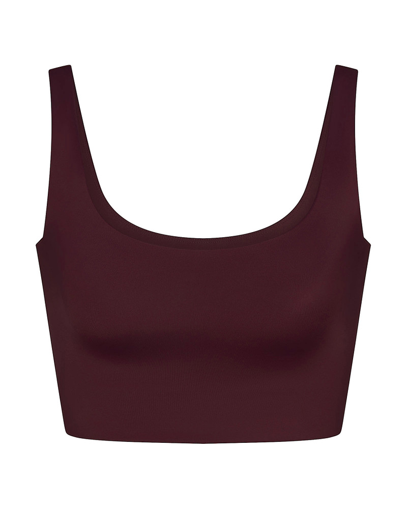 NikeSKIMS Shine Women's Scoop-Neck Bra Top 9