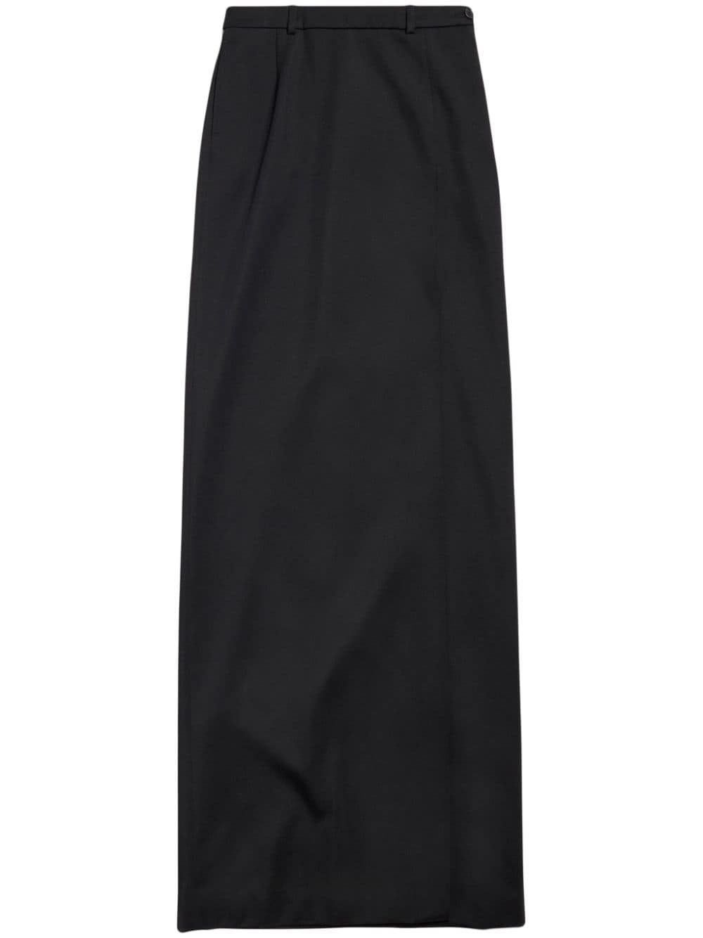 slit tailored maxi skirt - 1