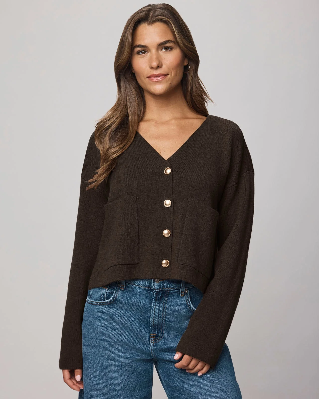 Libby Cropped Cardigan - 1