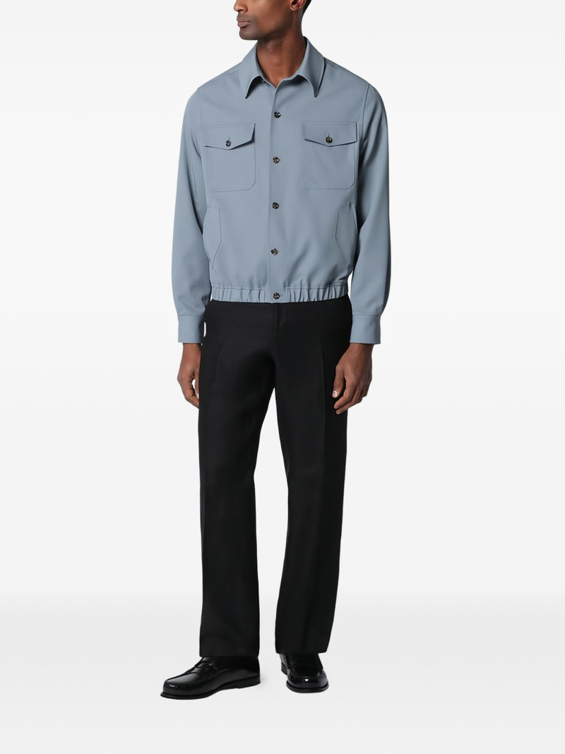 LARDINI buttoned shirt jacket outlook