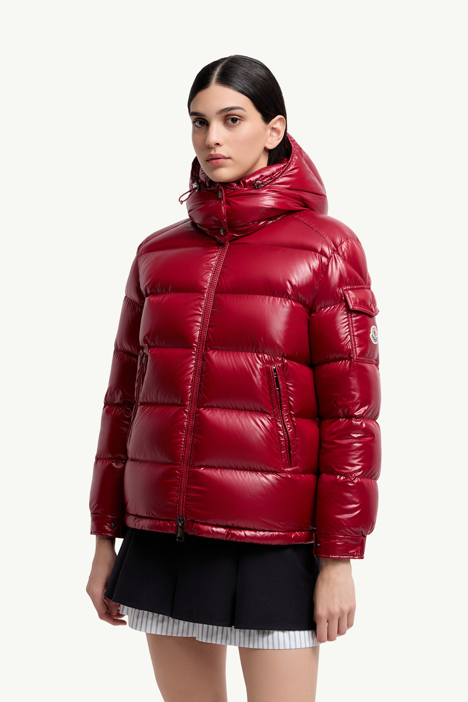 Maire Hooded Short Down Jacket - 3
