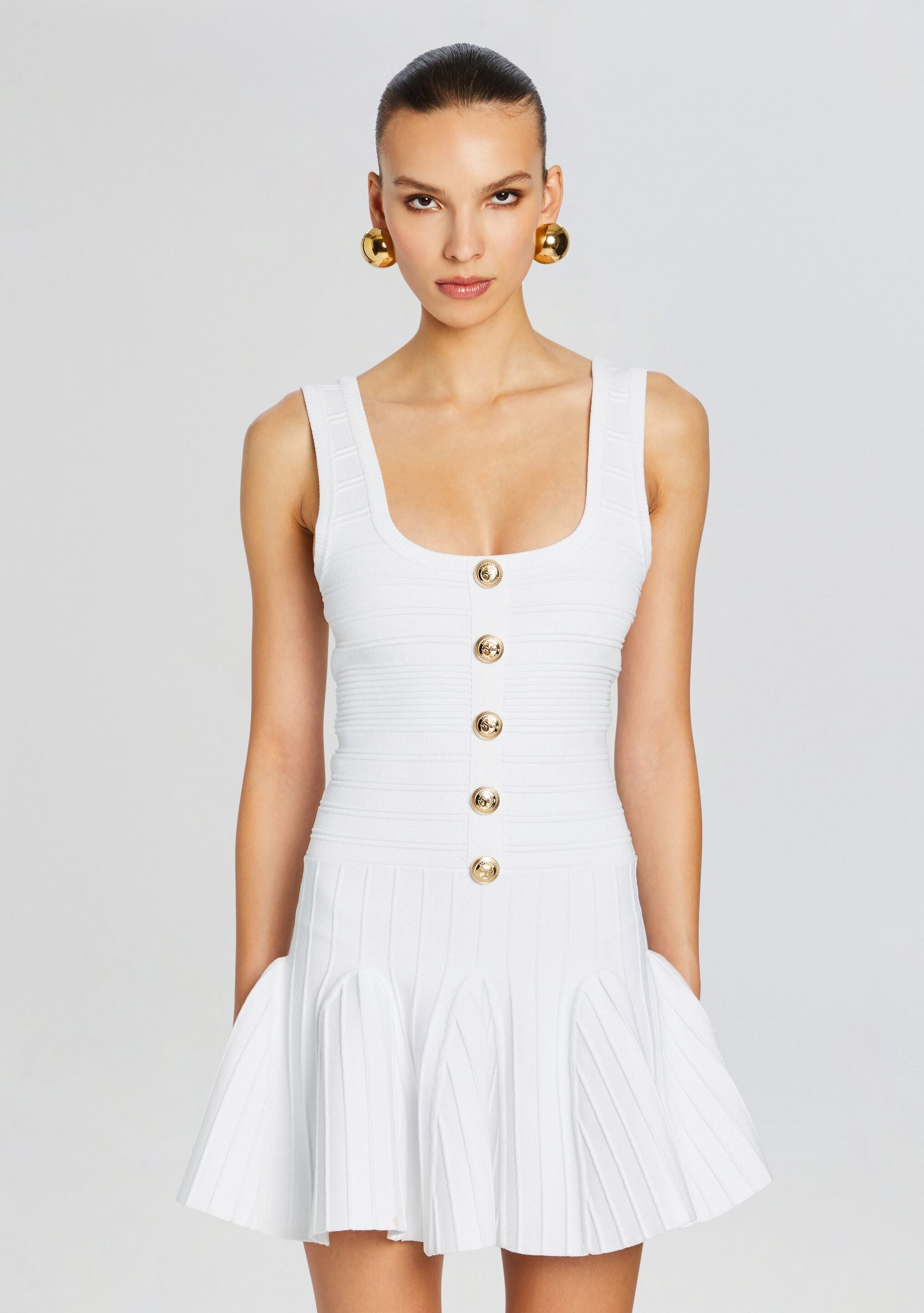 BROOKE BANDAGE KNIT DRESS - 5