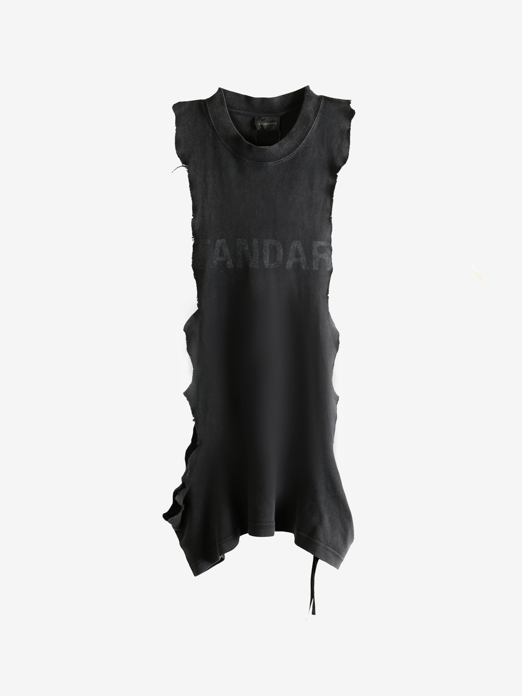 BALENCIAGA - Men Ripped Tank Top - 5