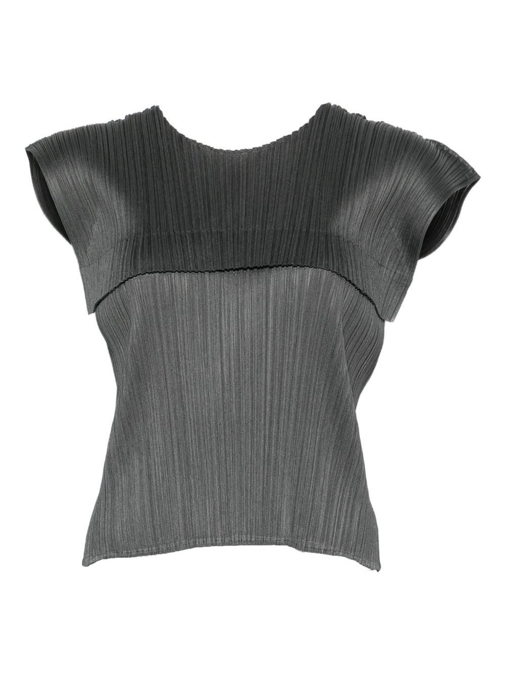 pleated-panel top - 1