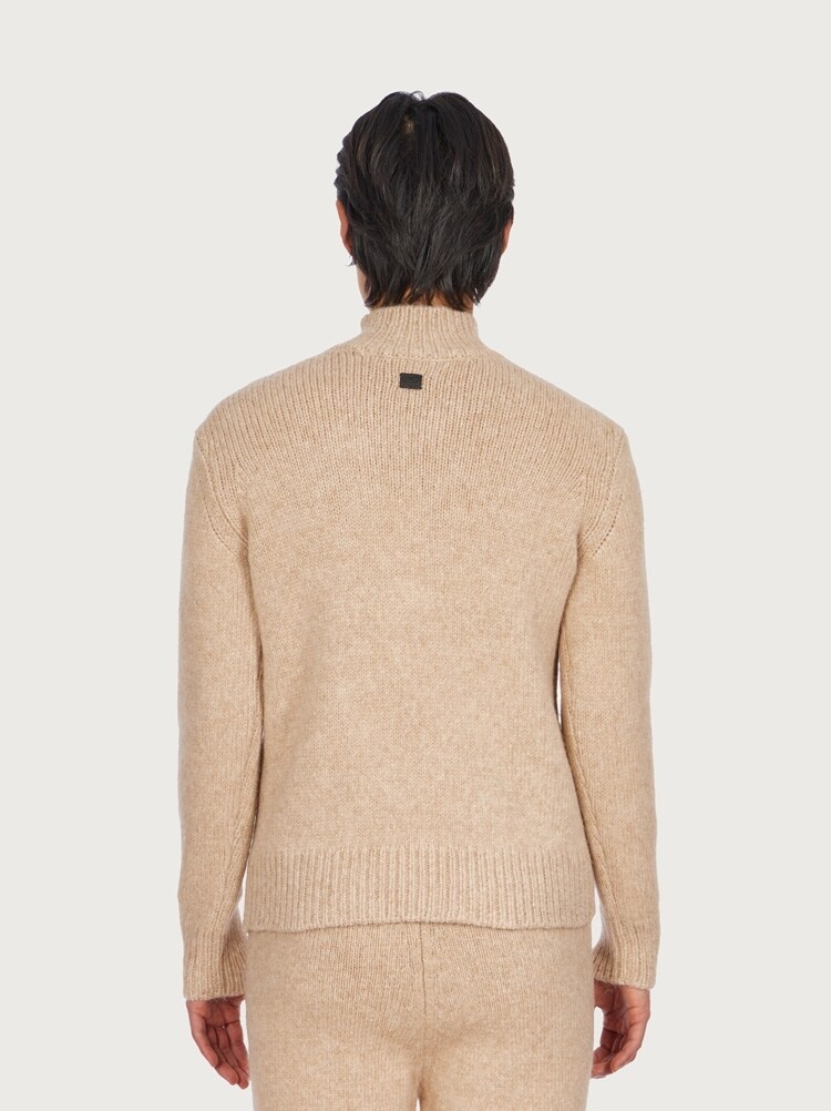 HIGH NECK JUMPER - 4