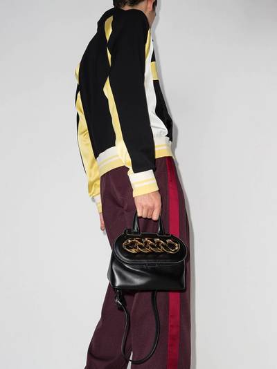 JW Anderson Chain Lid leather shoulder bag outlook