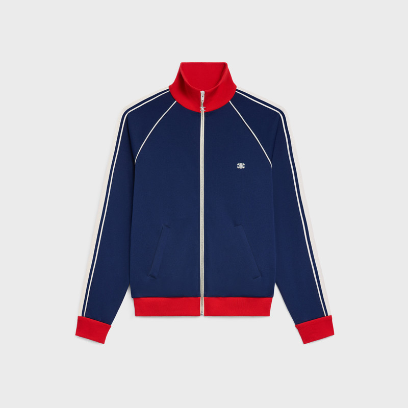 tracksuit jacket in double face jersey 1