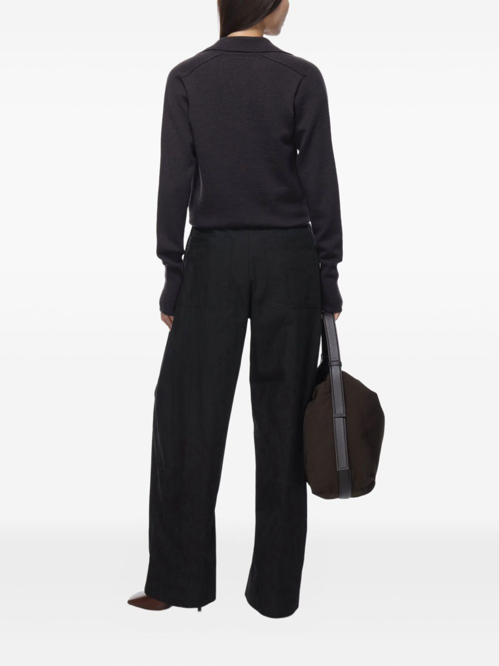 polo-neck wool jumper - 4