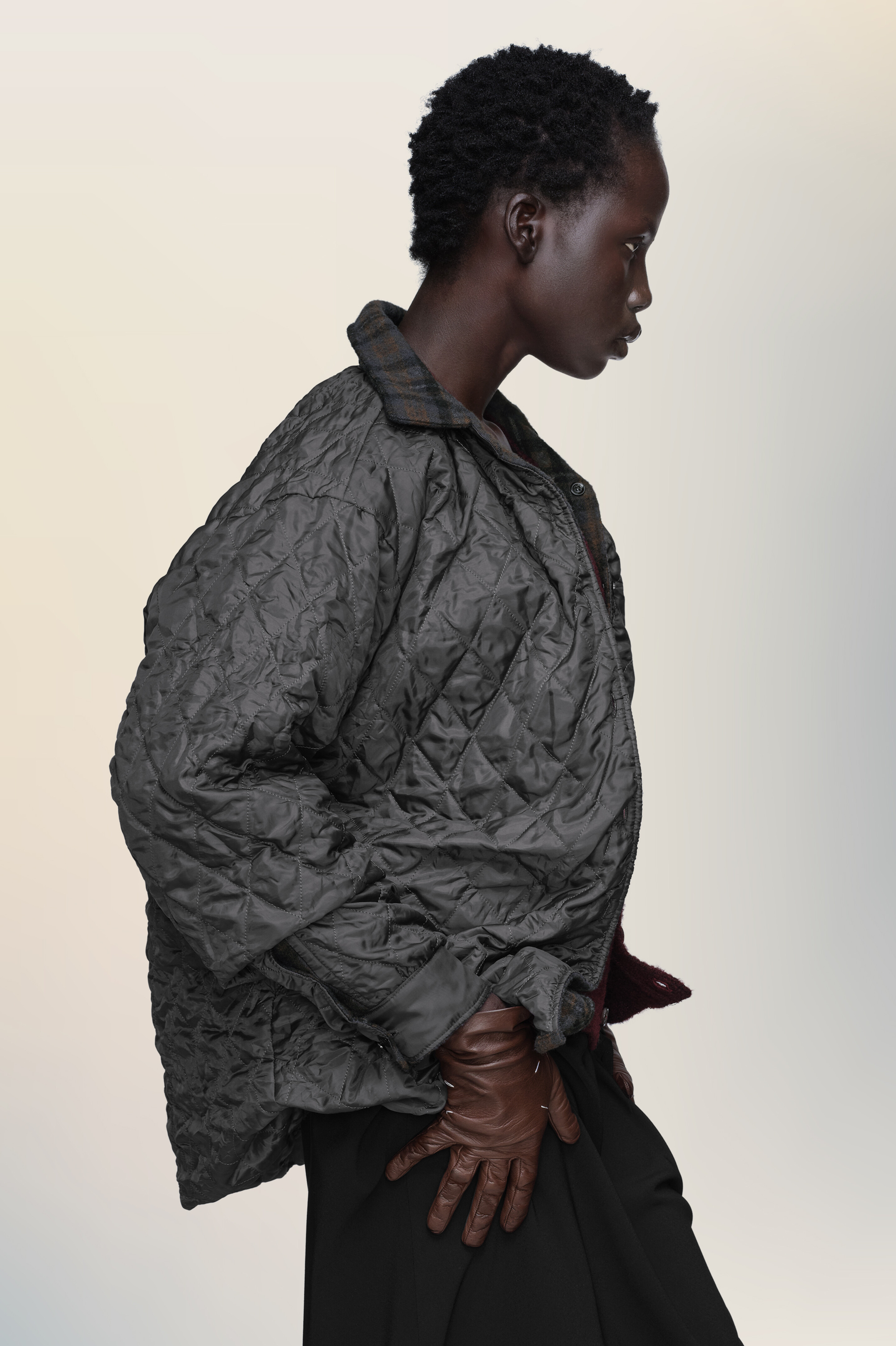 Quilted shirt-jacket - 4