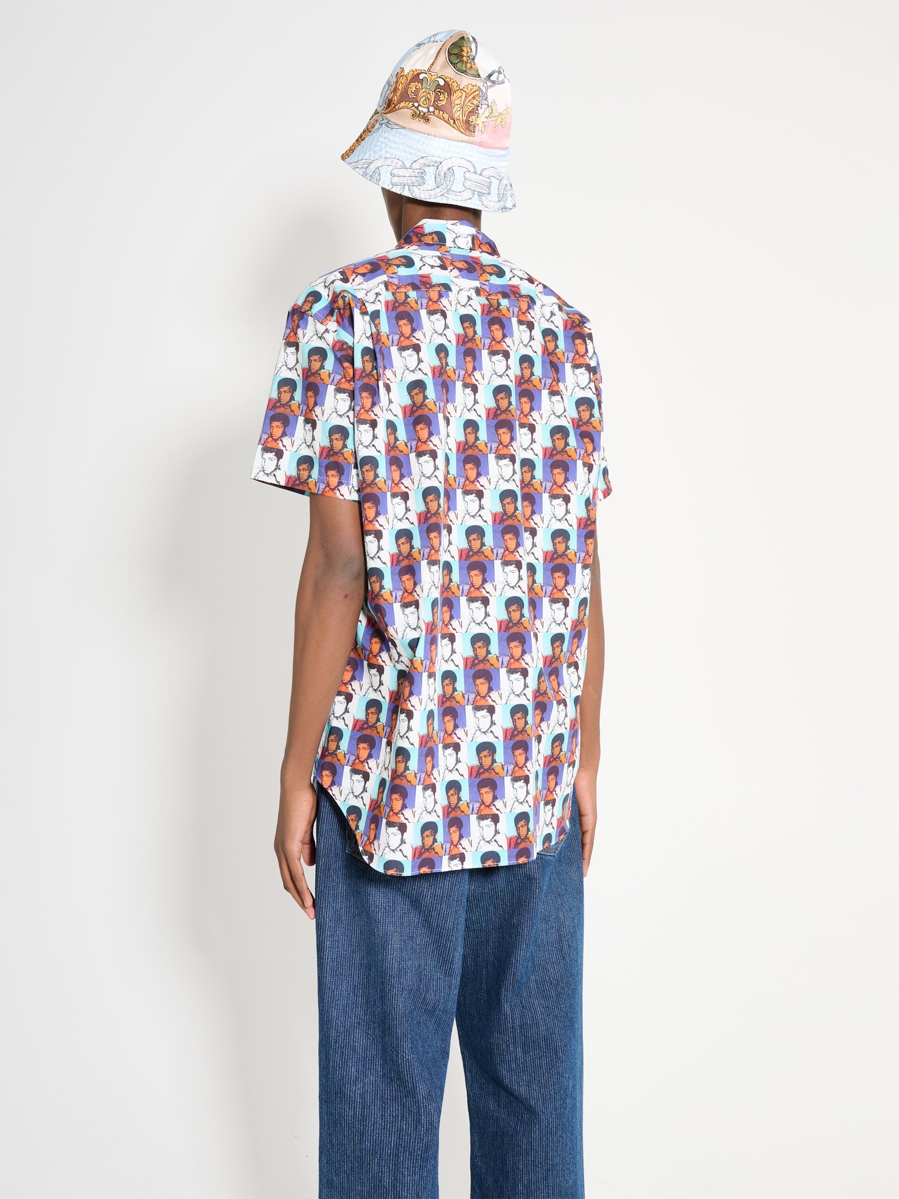 COMME DES GARÇONS SHIRT ANDY WARHOL SHORT SLEEVE SHIRT - 4