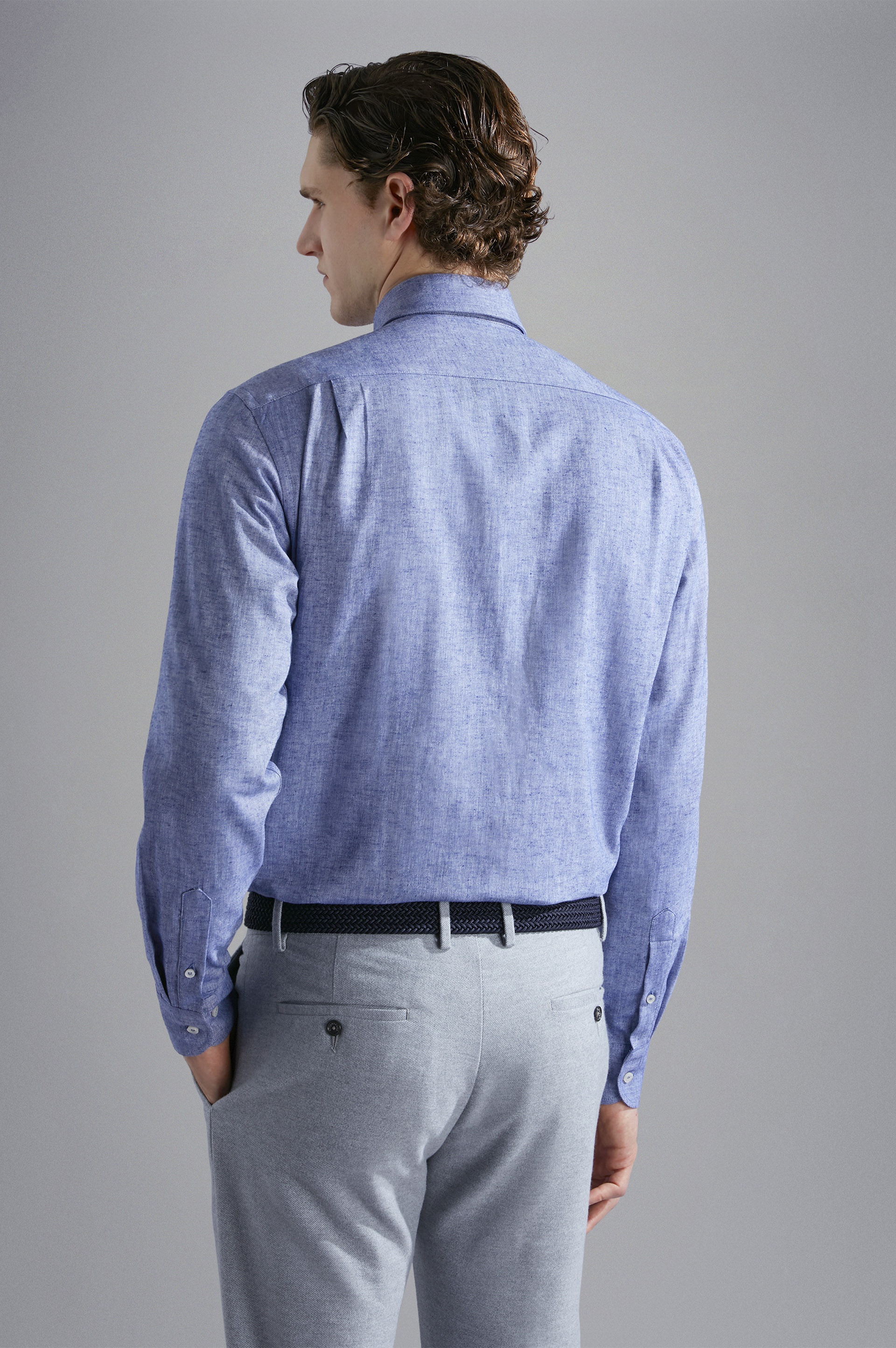COTTON AND LINEN SHIRT - 3