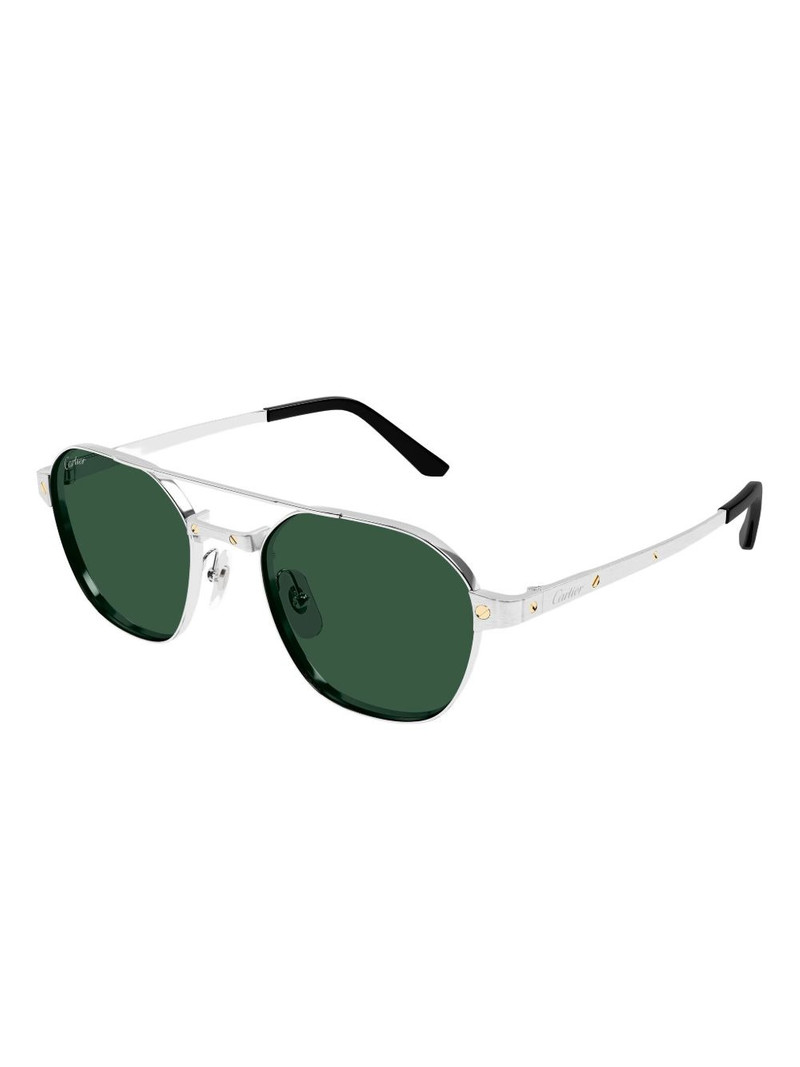 Cartier pilot-frame sunglasses outlook