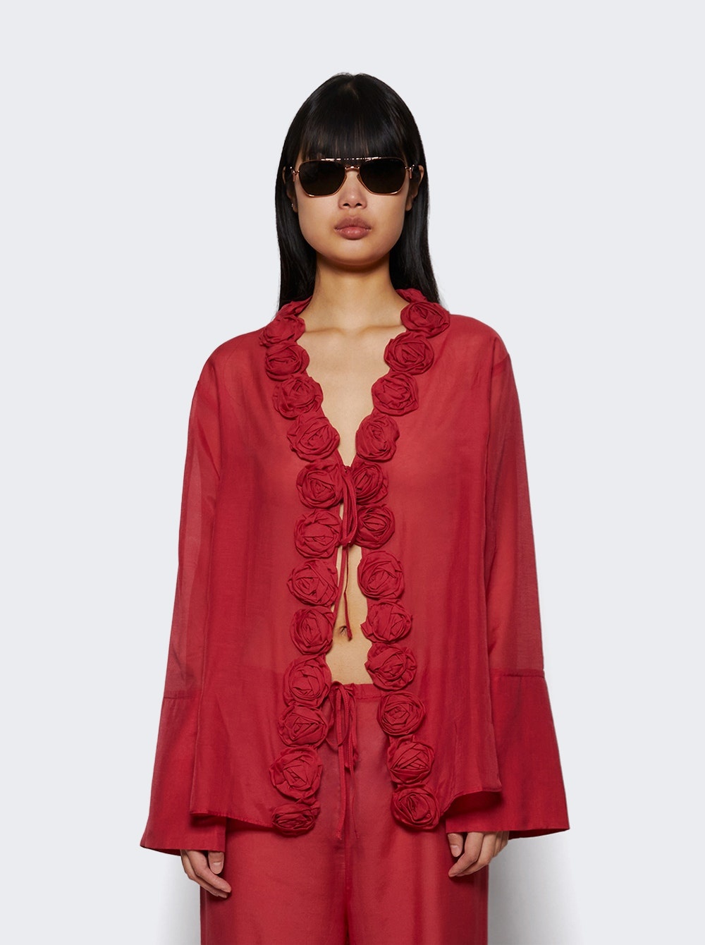 Rose Blouse Terre Rouge - 2