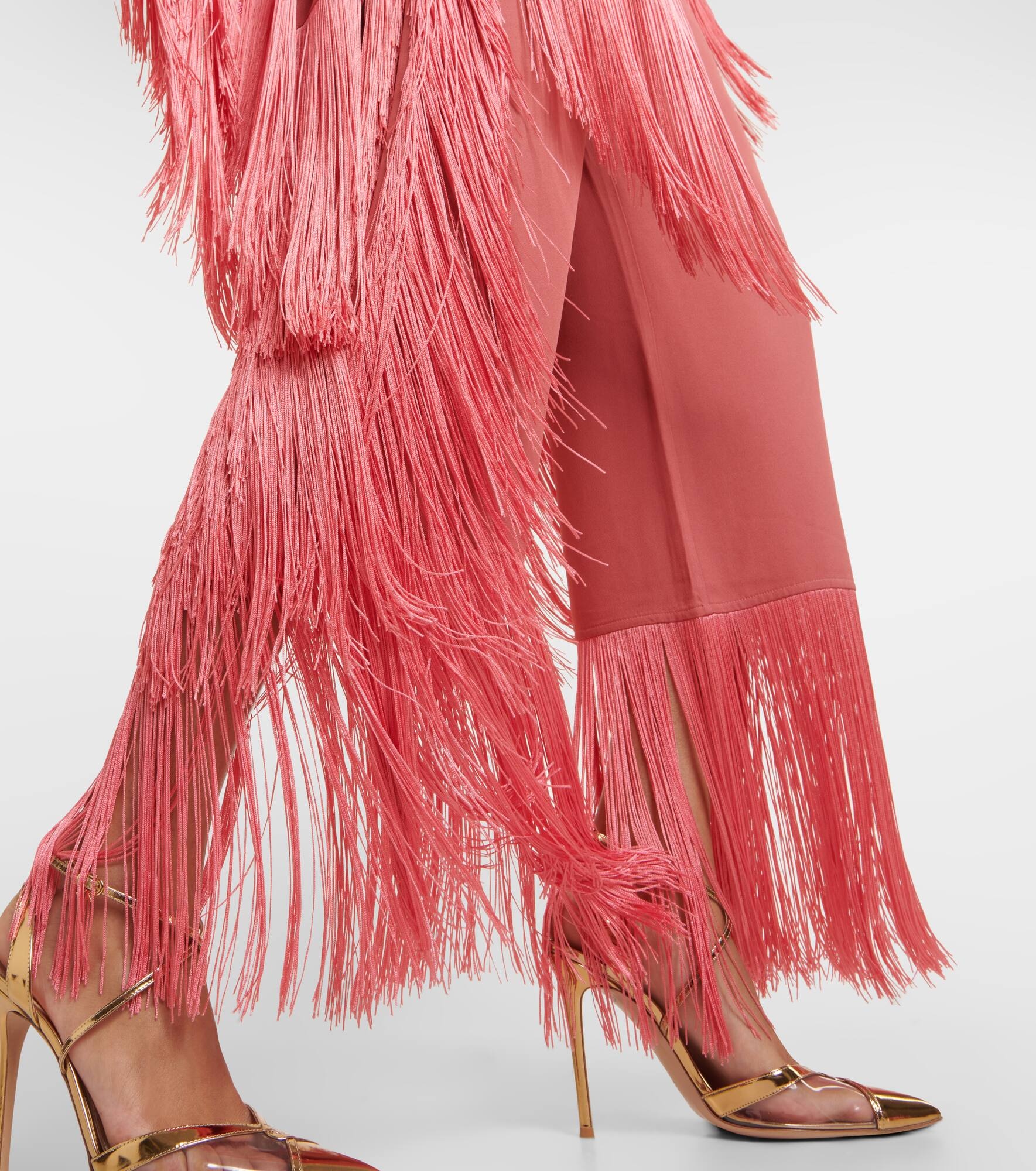 Nevada high-rise wide-leg pants - 5