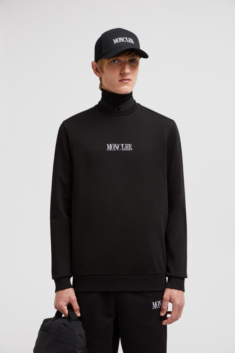 Moncler Embroidered Logo Sweatshirt outlook