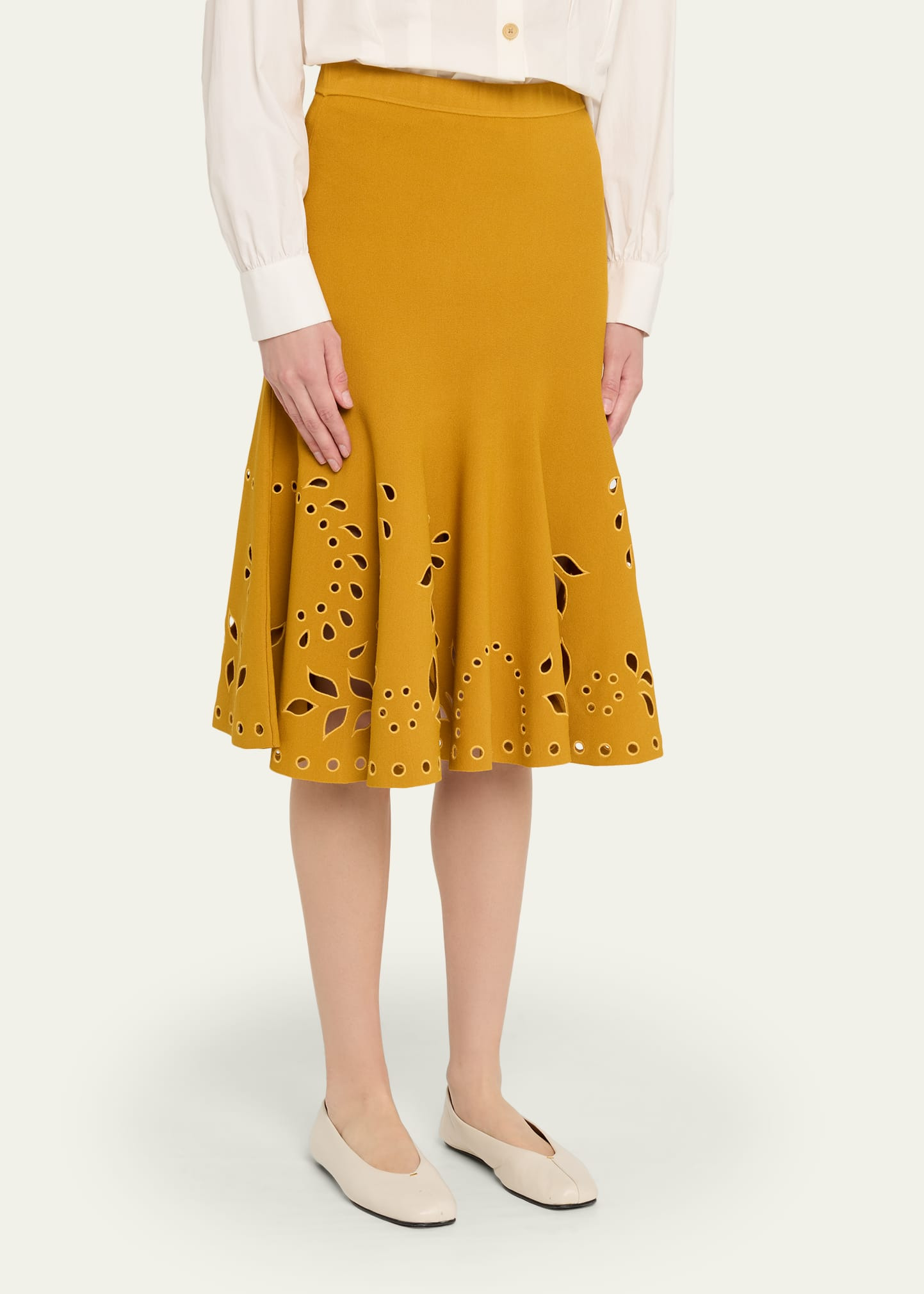 Fiorella Knit Midi Skirt - 4