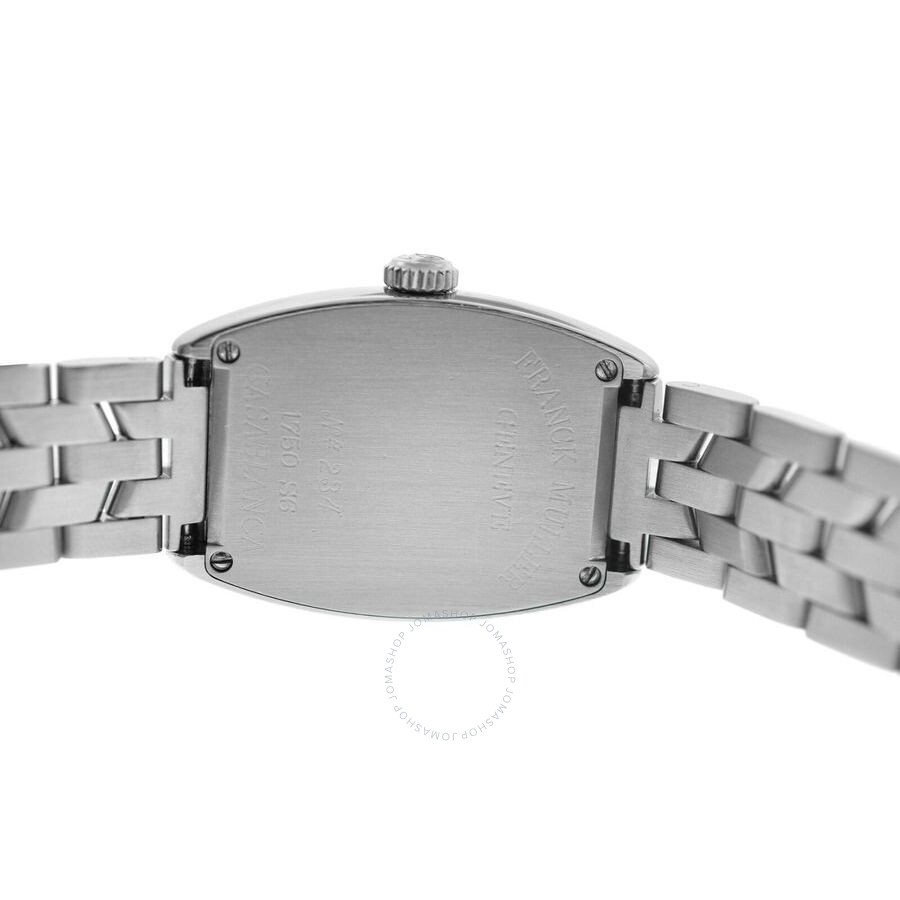 Pre-owned Franck Muller Casablanca Hand Wind Silver Dial Ladies Watch 1750S6 - 4