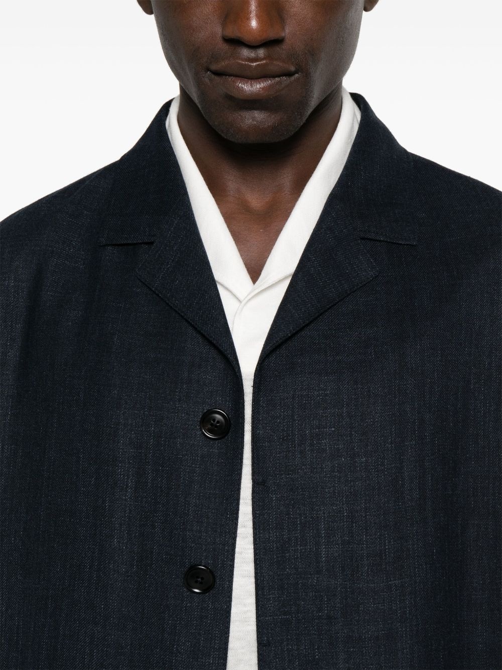 mélange-effect jacket - 5