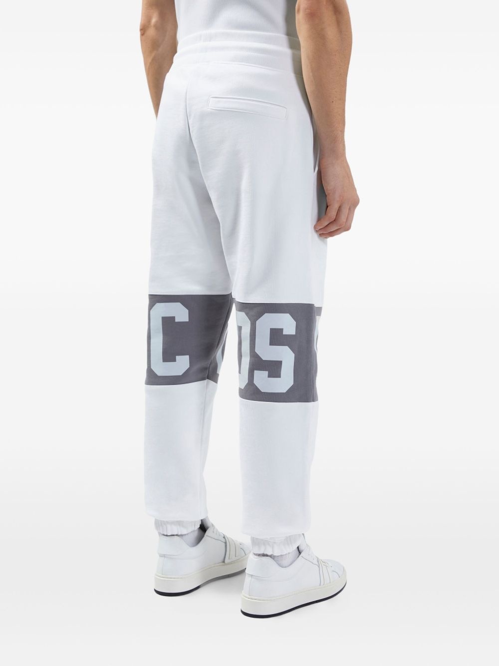 logo-print cotton sweatpants - 5