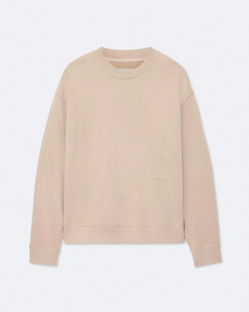 RIVER GARMENT-DYED SWEATSHIRT - 1