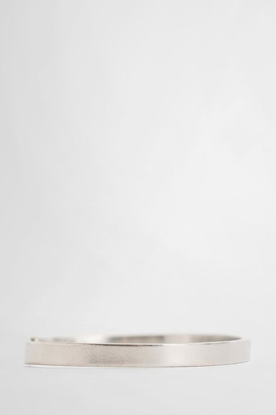 Maison Margiela Maison margiela men's silver logo cuff outlook