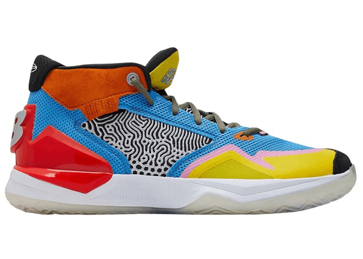 New Balance KAWHI Light Cobalt Atomic Yellow - 1