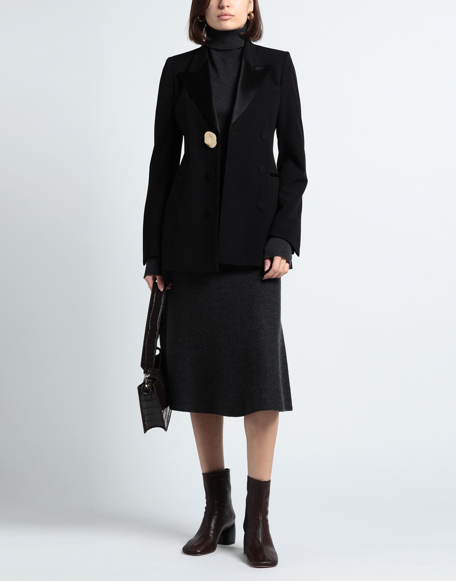 Black Women's Blazer - 3