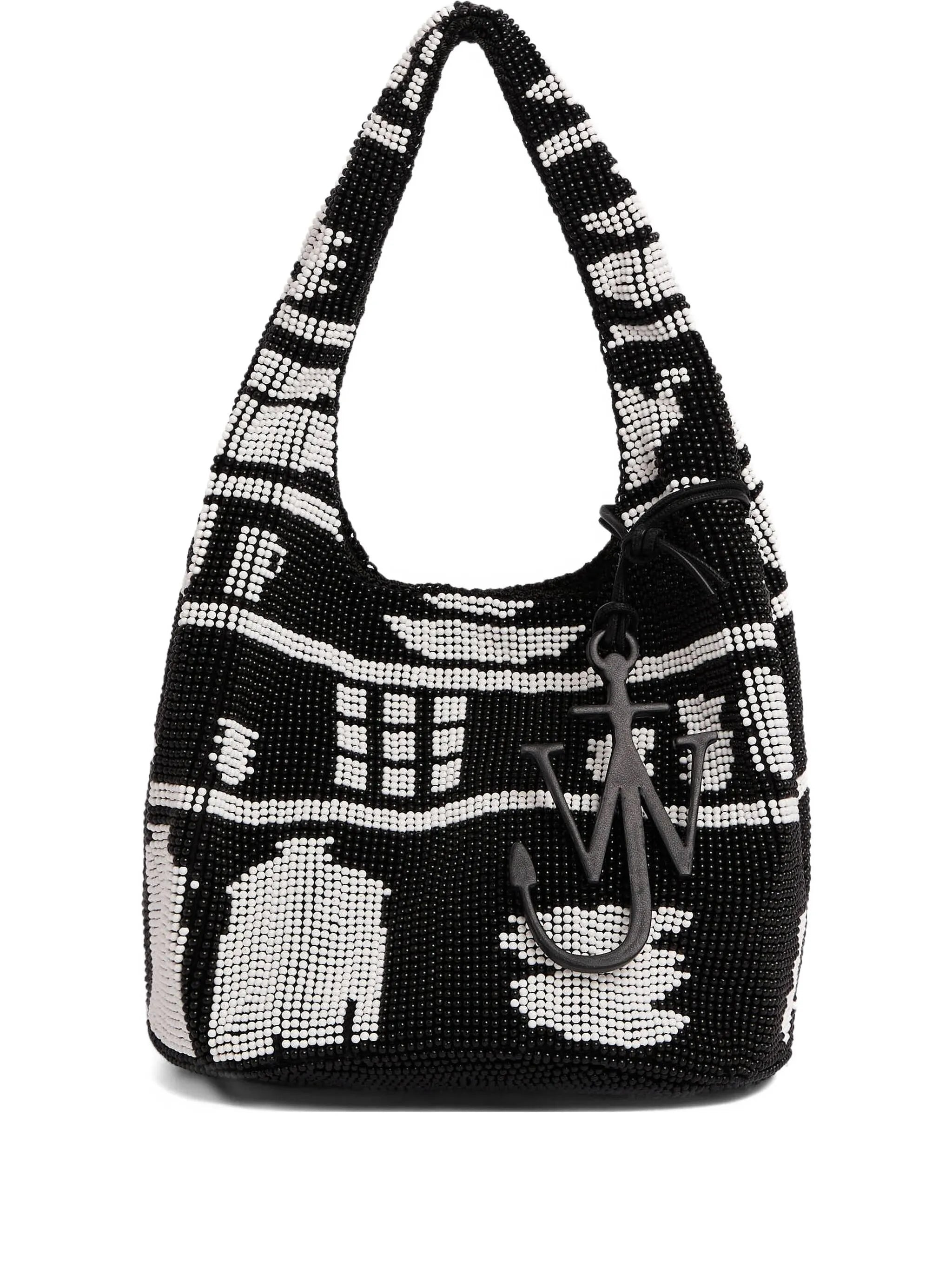 Jw Anderson Beaded-pattern Shoulder Bag - 1