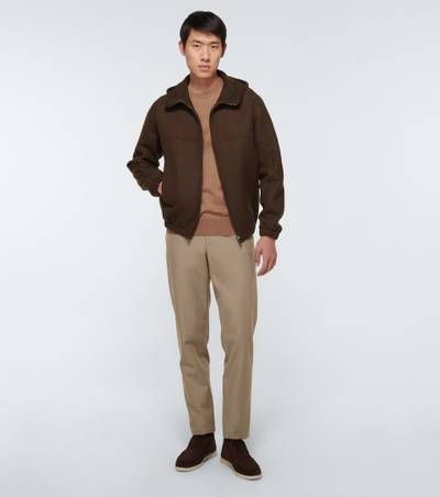 Loro Piana Medway cashmere bomber jacket outlook