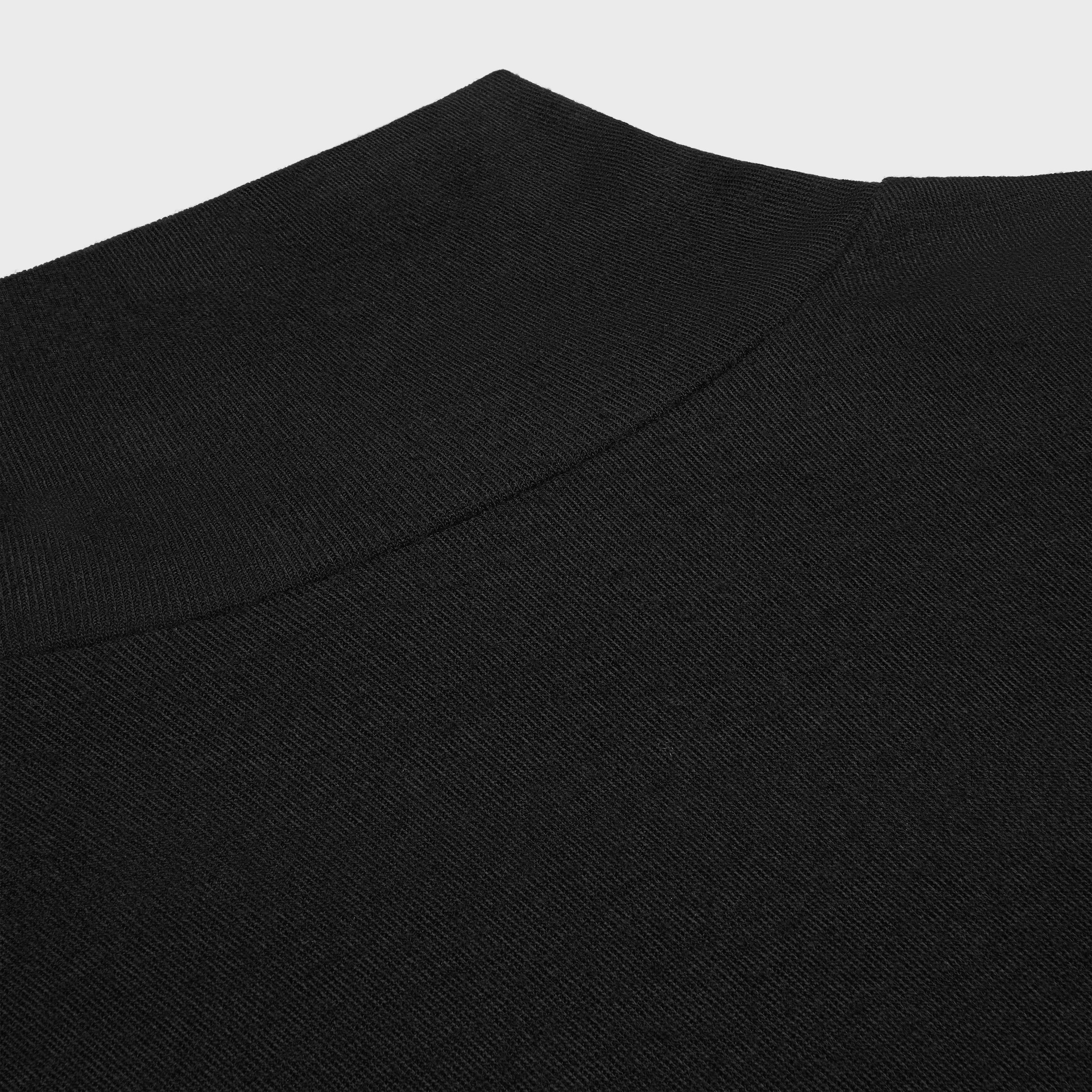 turtleneck top IN wool jersey - 3