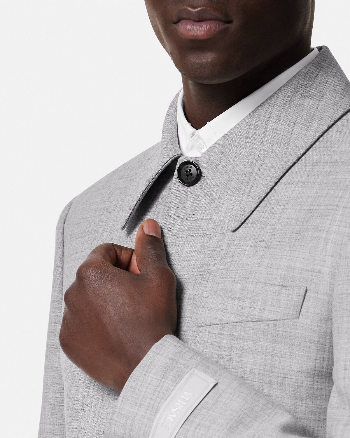 Wool-Blend Single-Breasted Jacket - 3