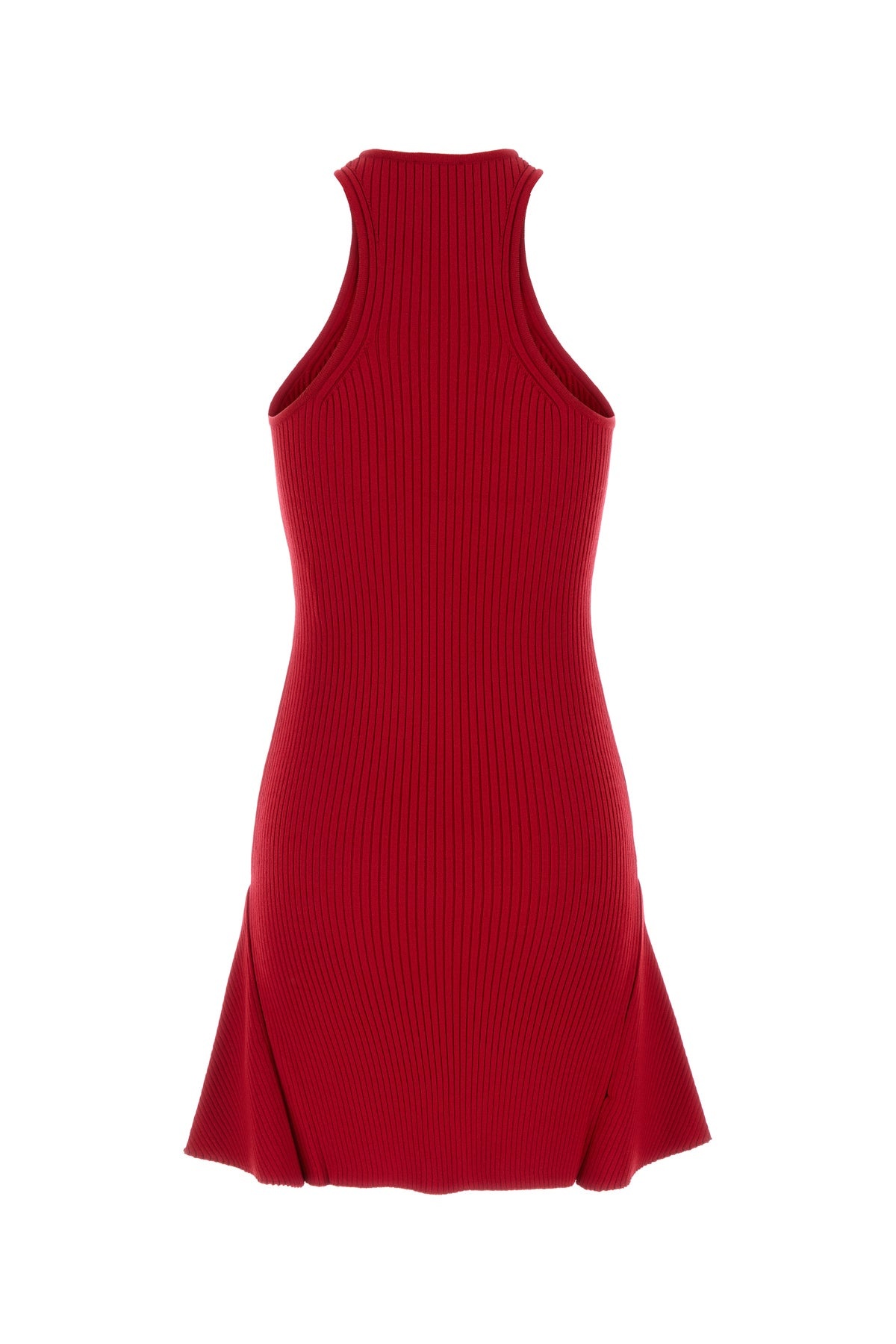 Red viscose blend dress - 2