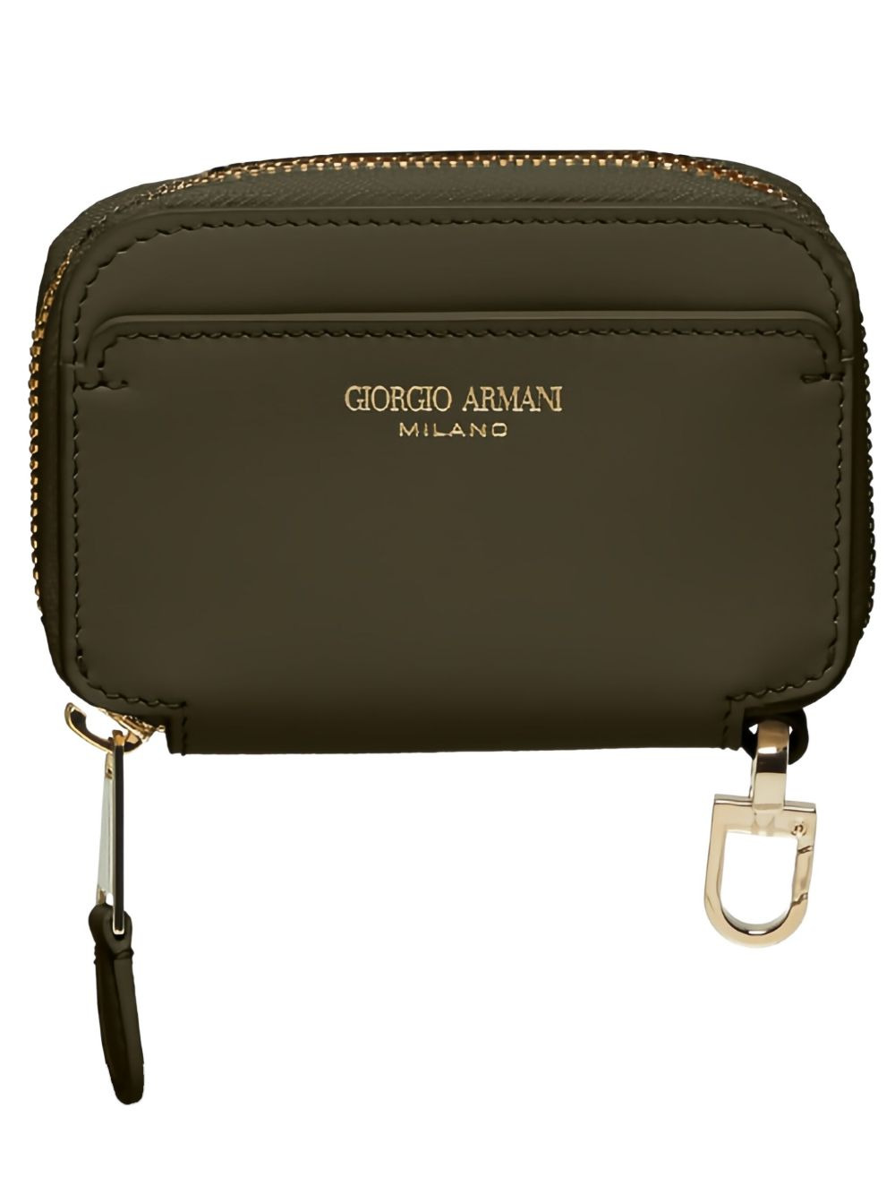 zip-around leather wallet - 2