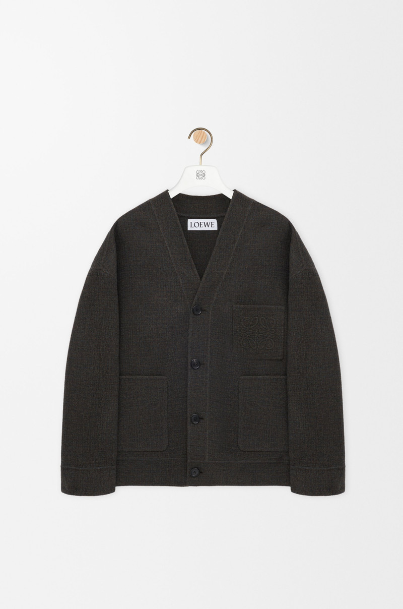 Cardigan in wool and silk 1