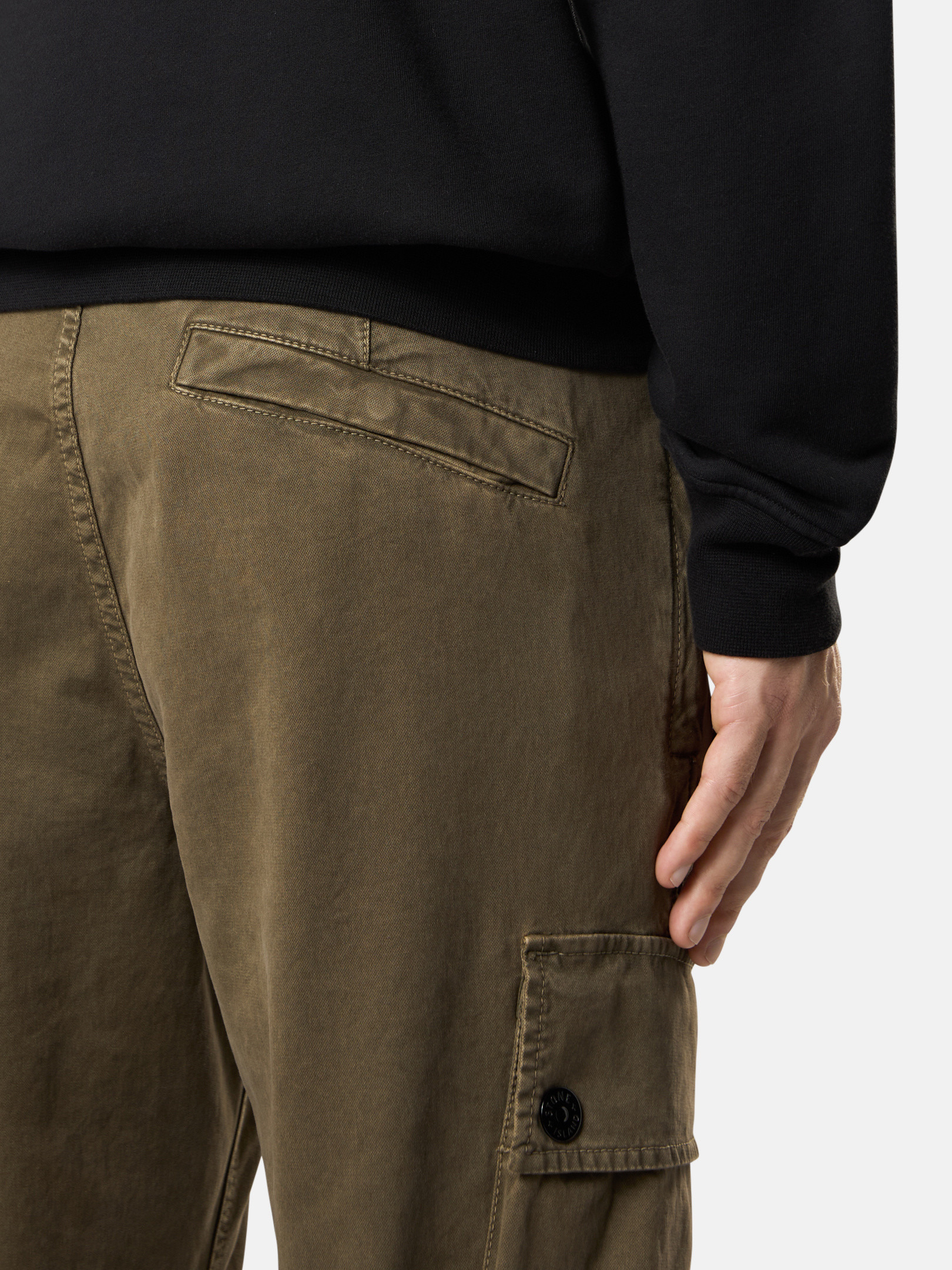 3100034 STRETCH ORGANIC BROKEN TWILL COTTON 'OLD' EFFECT - 4