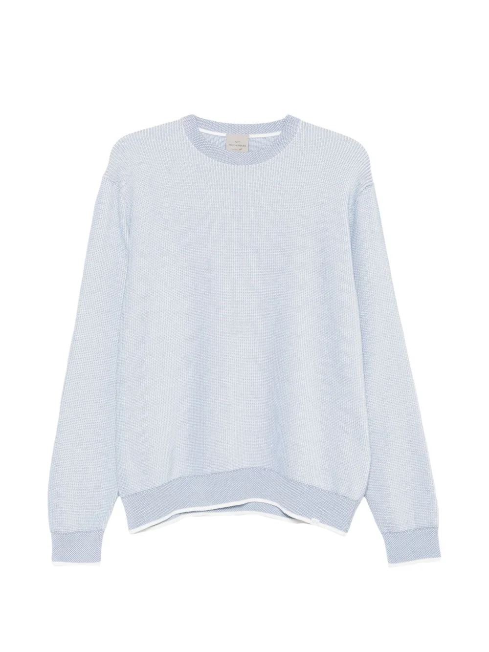 Cotton crew neck sweater - 1