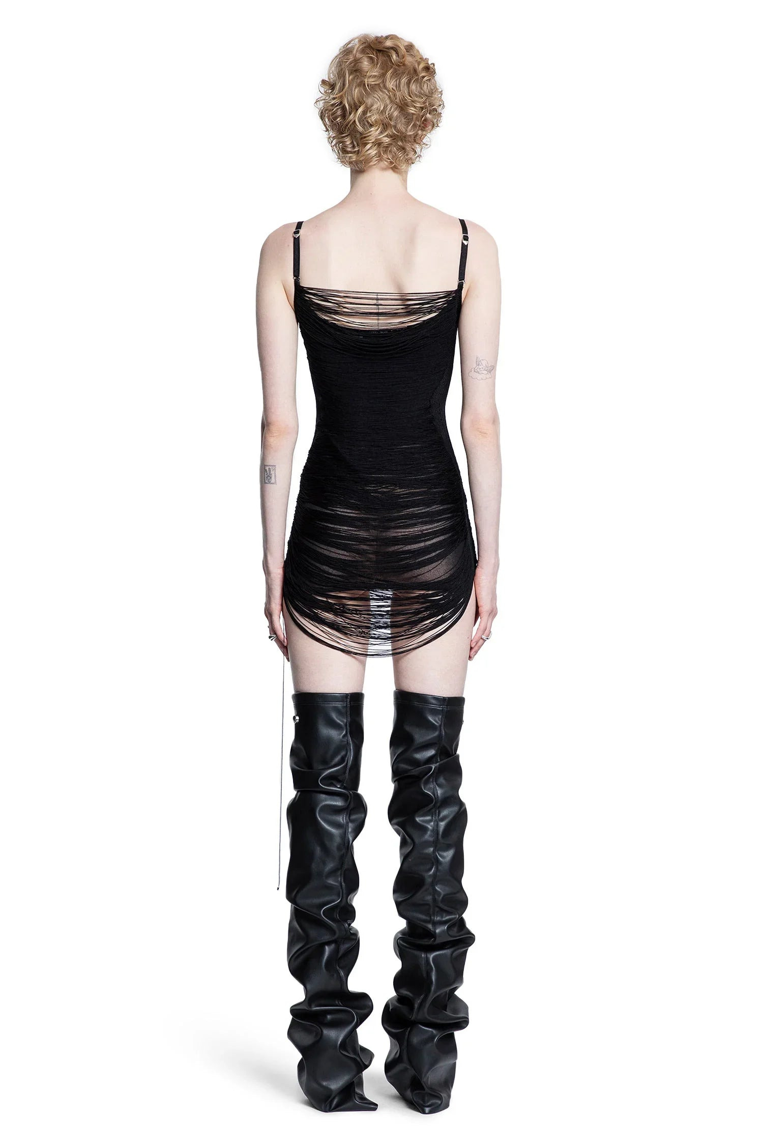 Fringed-Mini-Dress - 3