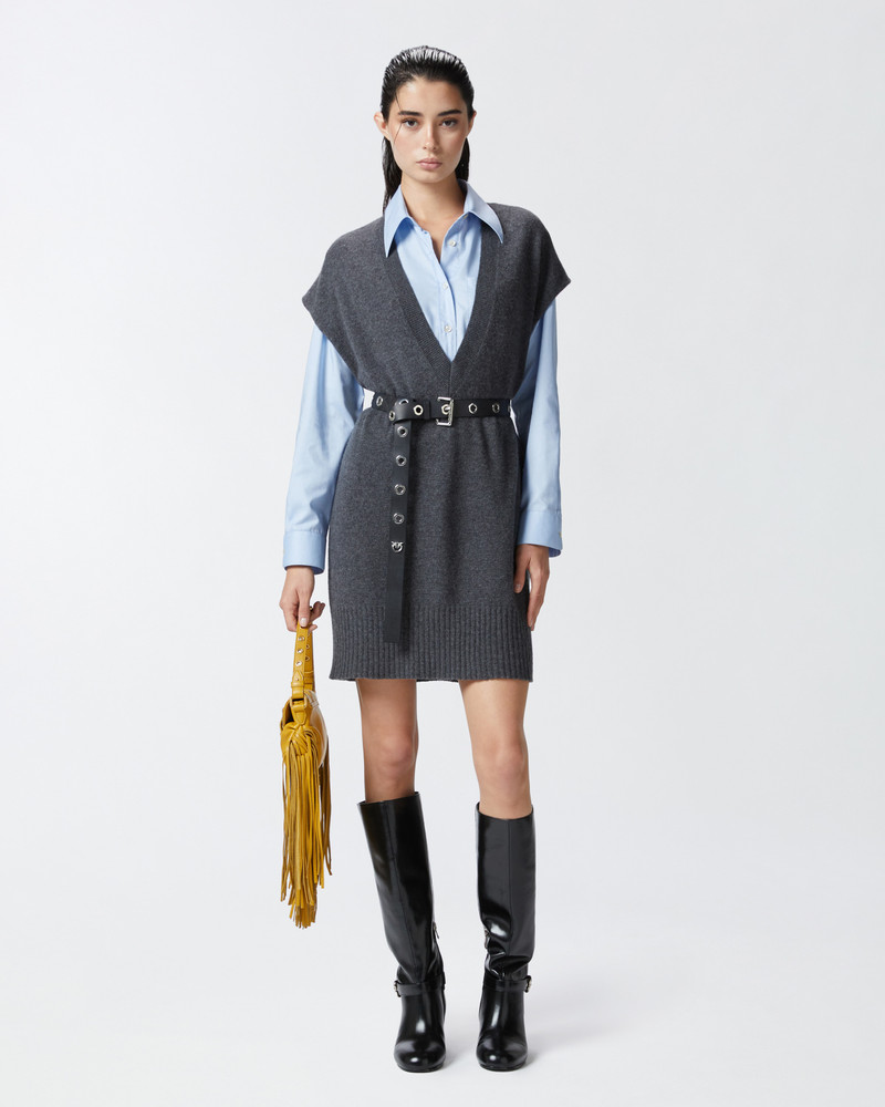 PINKO CASHMERE-BLEND KNIT WAISTCOAT outlook