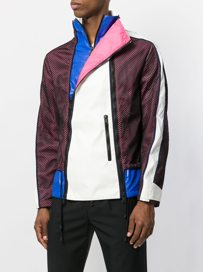 Valentino mesh panel lightweight jacket outlook