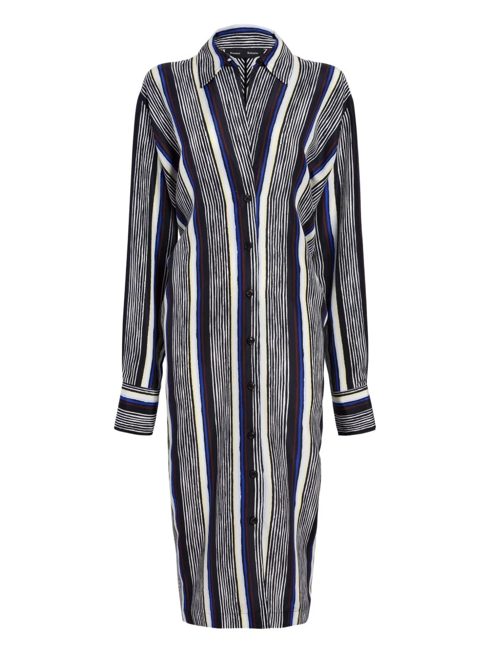 Amira striped midi dress - 1