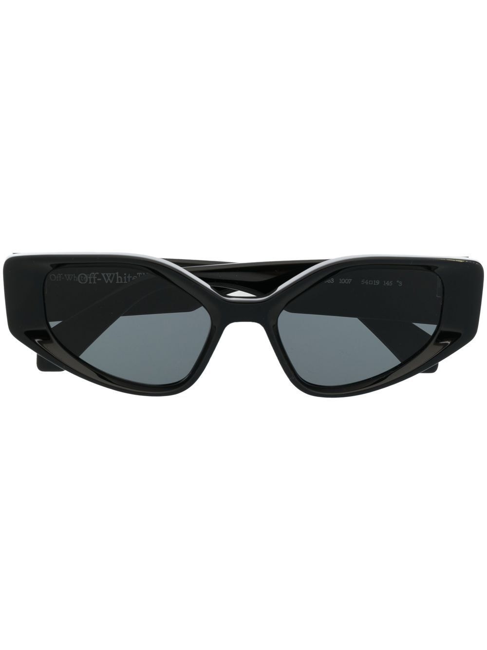 square-frame tinted sunglasses - 1