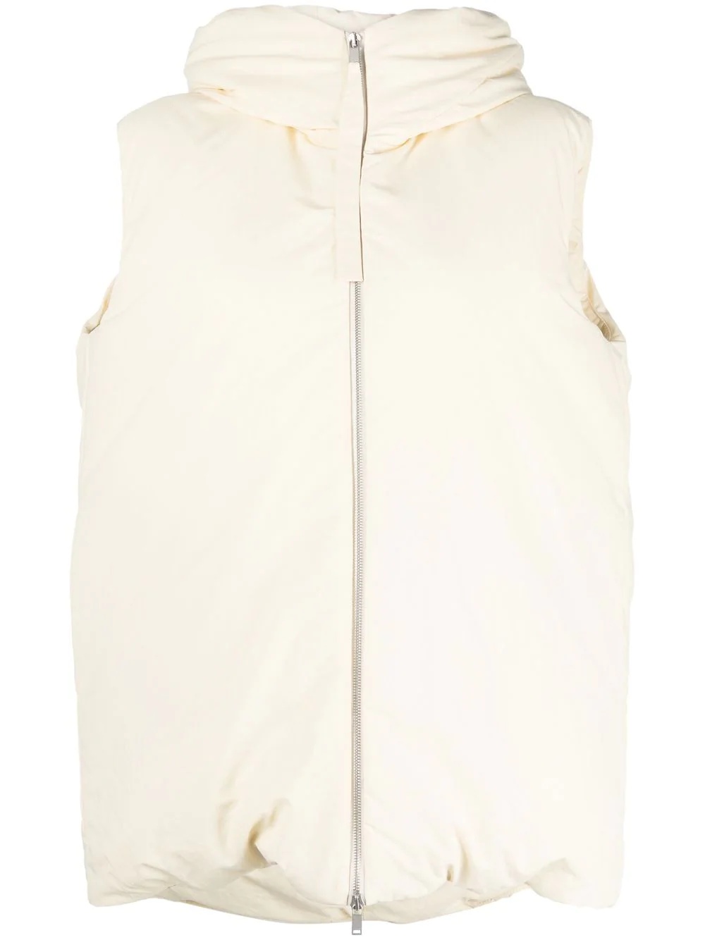 oversized padded gilet - 1