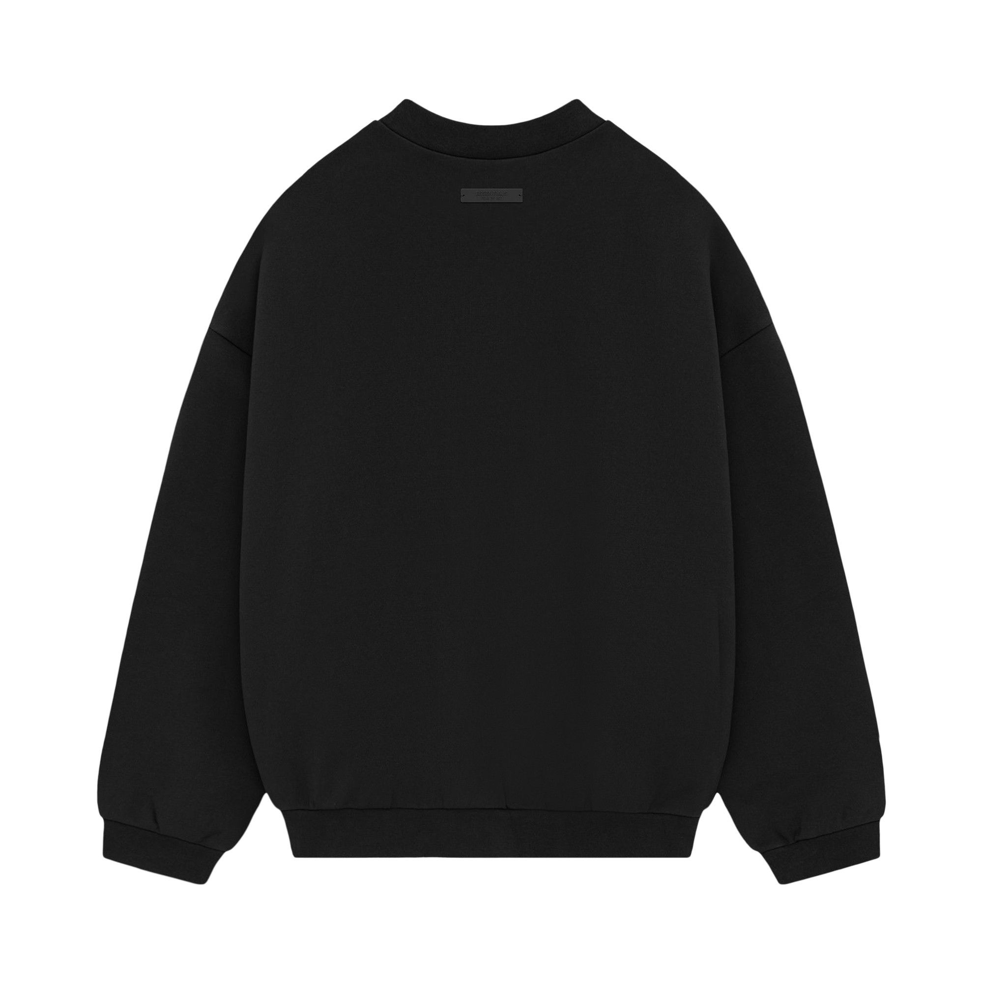 Fear of God Essentials Heavy Fleece Crewneck 'Black' - 2