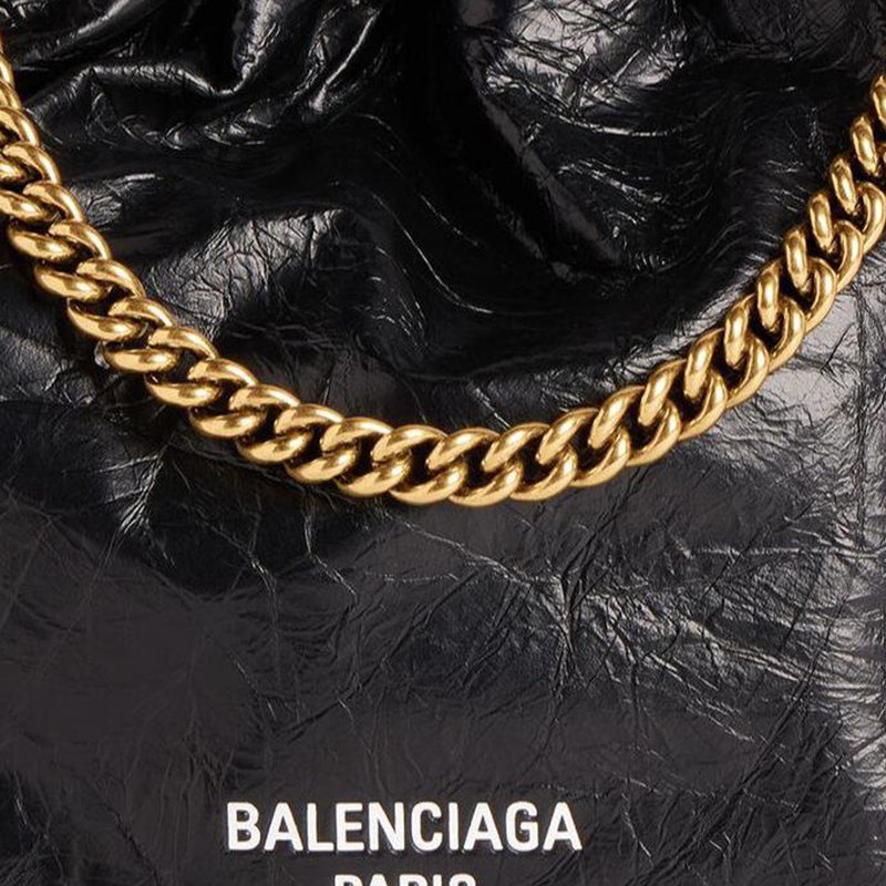 (WMNS) Balenciaga Crush Xs Tote Bag 'Black' 7817962AAZS1000 - 5