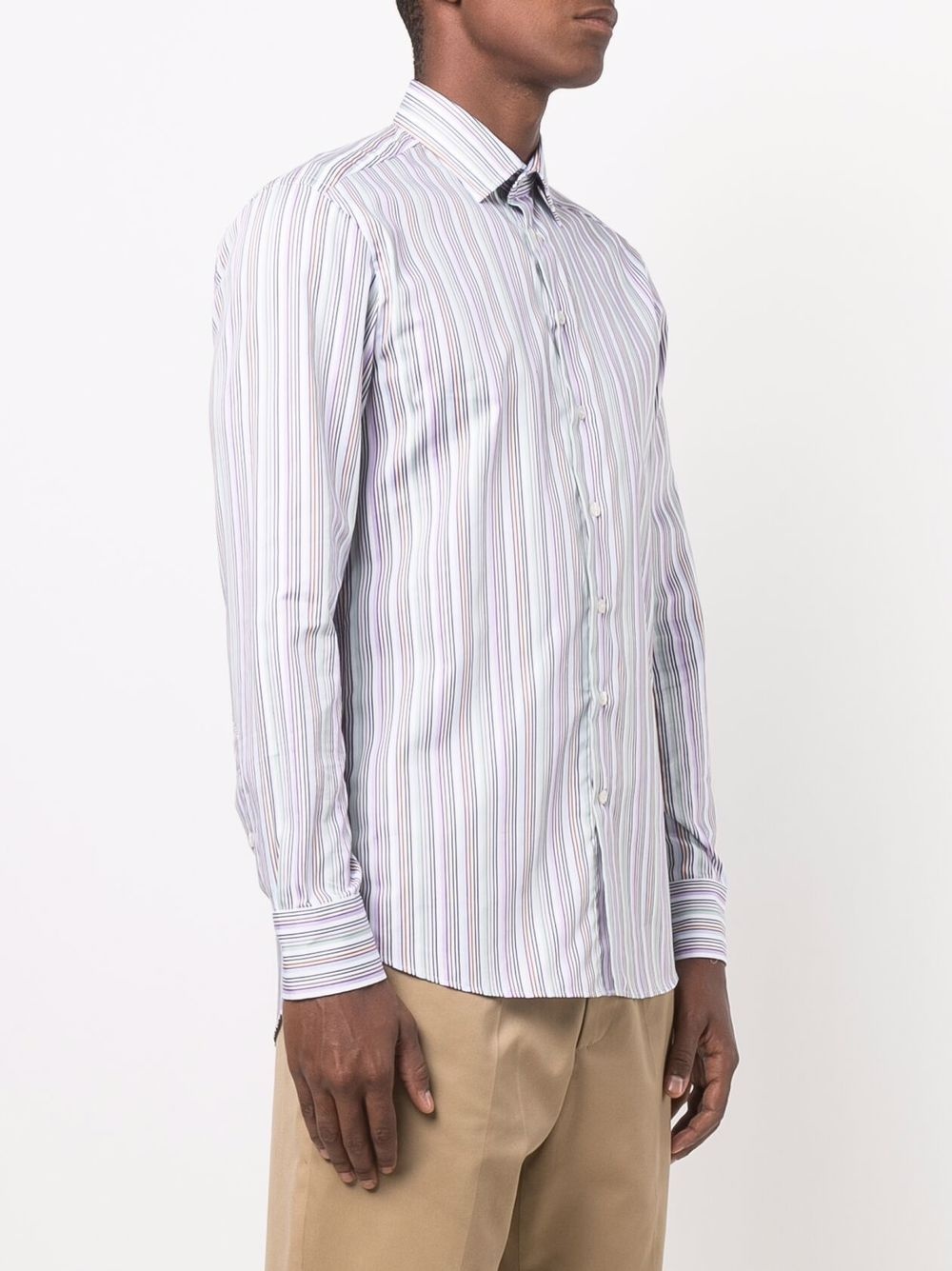 striped cotton shirt - 3