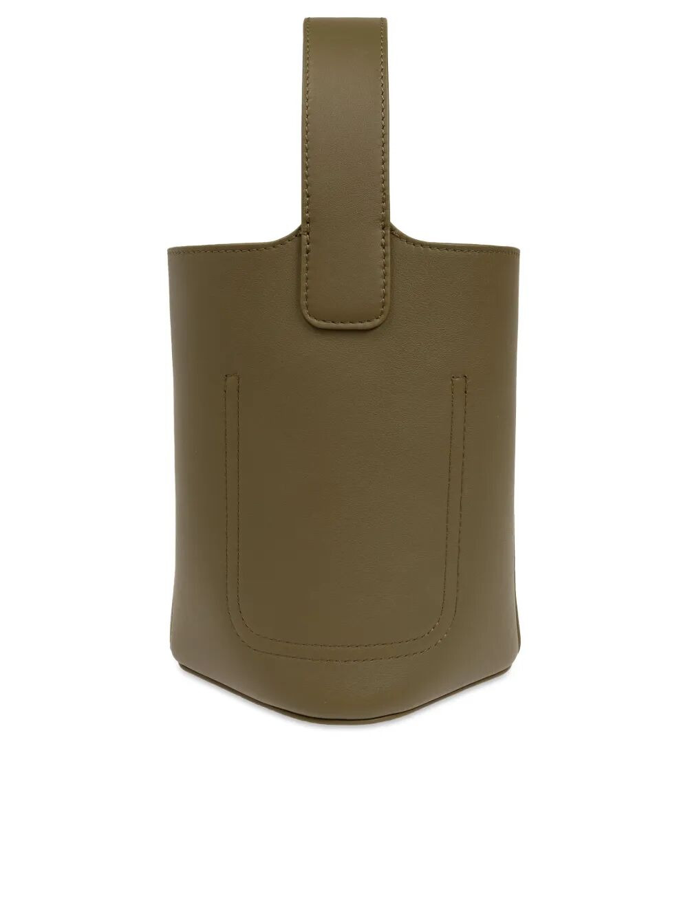 Loewe Women Smooth Leather Mini Pebble Bucket Bag - 3